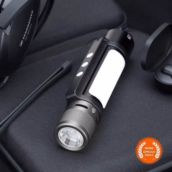 Lampe de poche LED portable et de camping avec chargement de téléphone USB
