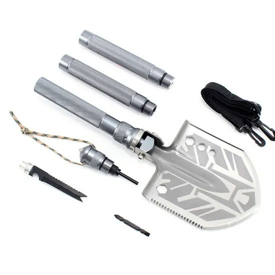 Outils de jardin de pelle pliante portative de survie multifonctionnelle Ci23395